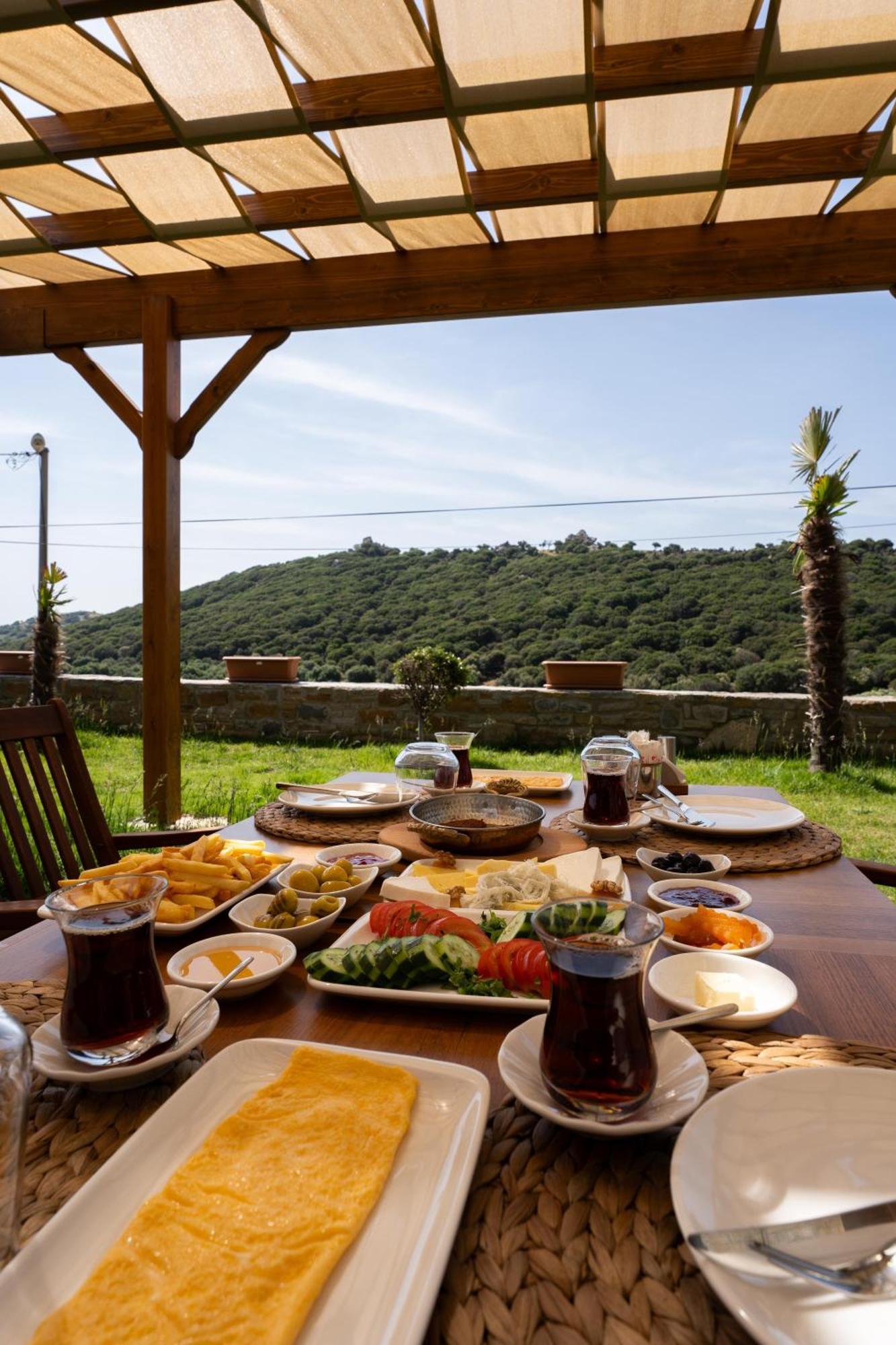 Terra Gaia Hotel İmroz Esterno foto