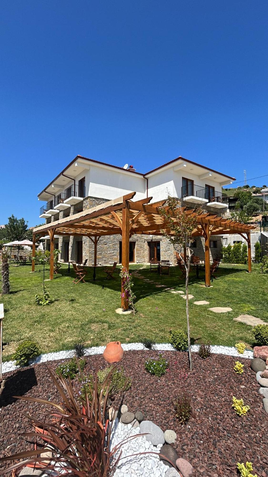 Terra Gaia Hotel İmroz Esterno foto
